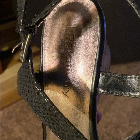 Size 91/2 Relativity cork wedge sandals - Picture 2 of 6